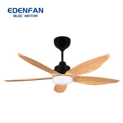 China With 5 Inch Fan Blades 48 Inch LED Light Modern Ceiling Fan Light Remote Control For Household And Office for sale