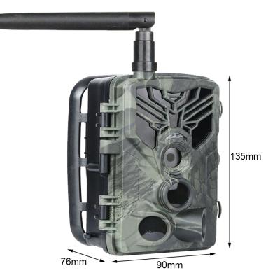 China App Setting 4G Hunting Trail Camera MMS 20MP 1080P Wildlife Cameras 0.3s Infrared Surveillance Cam Night Vision Wireless Cellular Photo Trap for sale