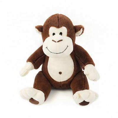 China Wholesale 25cm Good Quality Furry Stuffed Animals Doll Good Quality Factory Promotion Lovely Monkey Soft Plush Toy for sale