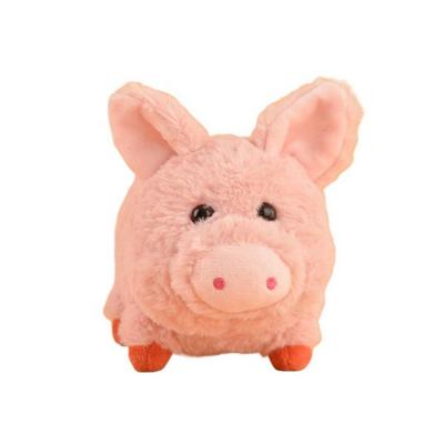 China Wholesale Promotion Small Super Soft Pink Furry Plushie MOQ Stuffed Cute Pig Toys Plush Animal For Children for sale