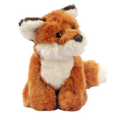 China ODM Promotion OEM Realistic Cuddly Plush Toy Stuffed Wild Animal Toys Wholesale Soft Cute Plush Fox Toy for sale