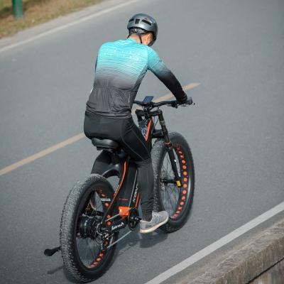 China Carbon Fiber Electric Bicycle 750W Bike 48V 13ah 26 Inch E Bike New 2022 for sale