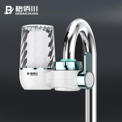 Cina Hot Sale Household Kitchen Water Filter System Tap Water Purifier Faucet Diatom Ceramic Compound Filter 2022 in vendita