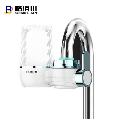 China Drop-shipping Mini Water Purifier Ceramic Kitchen Diatom Compound Filter Faucet Water Filter for sale