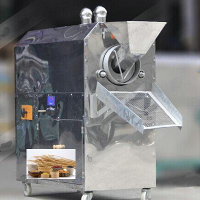 China Roast Grain Seed Stainless Steel Dry Rotary Drum Tray Barley Roasting Machine for sale