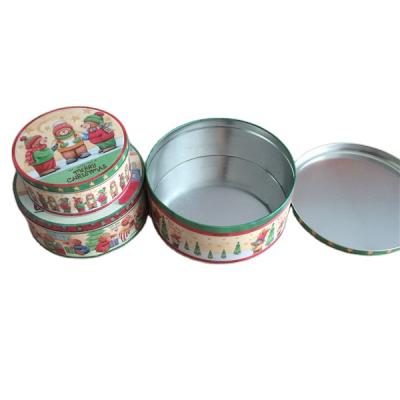 China Gift & Craft Jars Container Empty Cosmetic Jar Tins Clear Window Tin Can Aluminum Cosmetic Jar Top View With Custom Box for sale