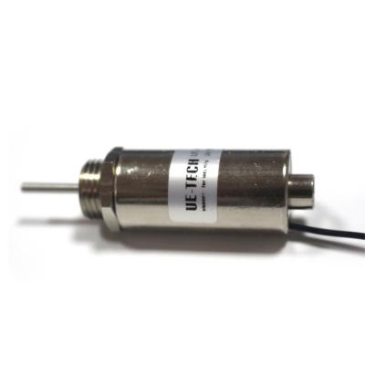 China Linear solenoid DC12V/24V UE-1939T-P-A Dia.19*39mm H small reciprocating tubular solenoid from UE-TECH for sale