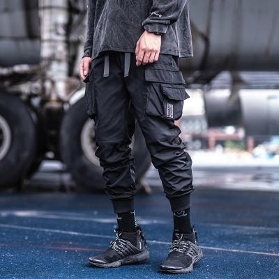 China Sustainable Fashion Customize Anorak Multi Pocket Harem Hip Pop Male Cargo Pants Casual Jogging Pants Streetwear Sweatpants For Men for sale