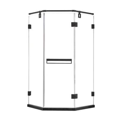 China Two repair panels and a direct single hinged swing door super quality factory price shower enclosure GD9057Z for sale