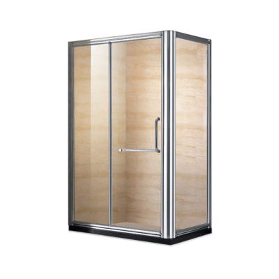 China Modern Rectangle Aluminum Frame 3 Panel Sliding Shower Cabinet S8012 for sale