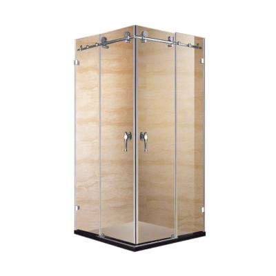 China Modern Custom Square Corner Shower Enclosures With Top Rail S6068 for sale