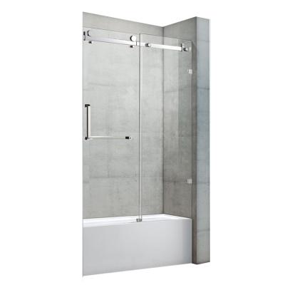 China A fixed panel and sliding door bathtub doors, shower door, shower partitions for sale