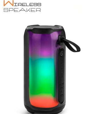 China Phone Function Pulse 5 Radio BT Speaker Kaleidoscope RGB LED Speaker Kaleidoscope RGB LED Speaker Portable Luminous Flip 5 6 Flip Full Page Waterproof Speaker for sale