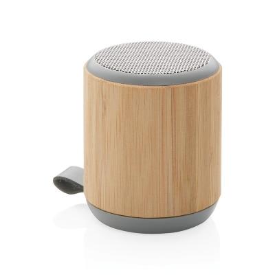 China No Tooth Environmental Friendly Bamboo Speaker Mini Portable Blue Amplifier 3W Creative Gift Promotional Items Regalos Promocionales for sale