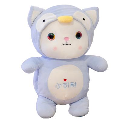 China New Design Hot Sale Plush Gift Animal Home Sofa Office Cat Pillow With Good Quality For Kids Gift for sale