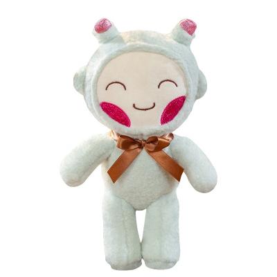 China Wholesale Custom Plush Stuffed Lovely Soft Cute Cartoon Gift For Kids Aliens Monster Animal Plush Toy Doll Pendant Keychain for sale