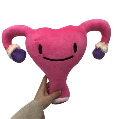 China Cute Fun Hot Sale Amazon Plush Uterus I Know My Own Heart Ivy The Uterus - Toy Gynecologist Education Stuffed For Surgeon for sale