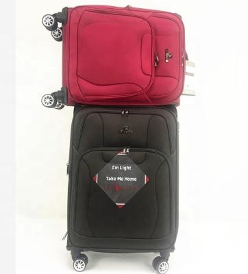 China Trolley Bag 2pcs Set Wholesale Trolley Luggage Suitcase With 360 Degree Wheels 4 Spinner for sale