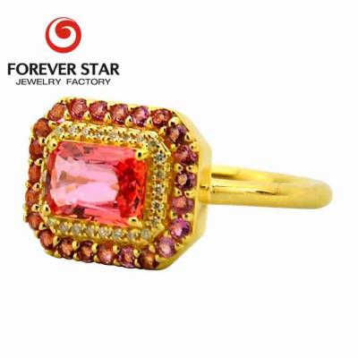 China CLASSIC Sapphire Gemstone Jewelry 18K Rose Gold Rings Gold Rings Womens Yellow Gold Women Jewelry for sale