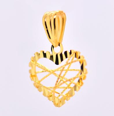 China CLASSIC 3D Gold Making Technique 24k Gold Filled Pendants And Charms Gold Pendant Lightweight for sale