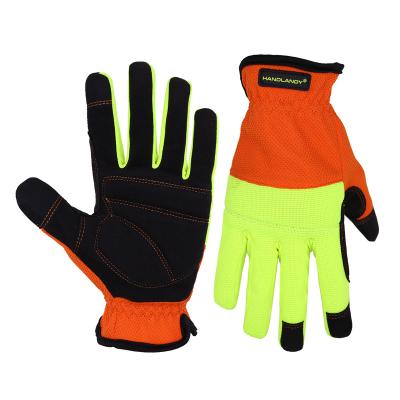 China Hi-Force Hi-Force Vibration Work Gloves Heavy Duty Assembly Gloves Gardening Gloves Automotive Mechanic Gloves Comfortable / Ant-vibration PRI for sale