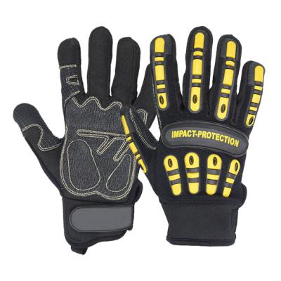 China Mechanics Glove PRISAFETY Anti Cut Mechanic Impact Resistant Gloves Work Safety Work Gloves Mechanics Protect Gloves for sale