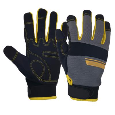 China PRISAFETY Mechanics Glove Lumber Jack Anti-Cut Anti-Cut Anti-Strain Hand Industrial Porcelain Working Heavy Duty Mechanical Gloves for sale