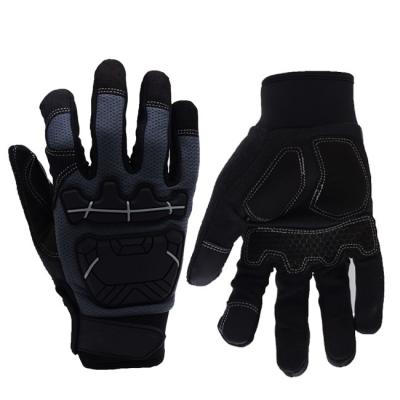 China Comfortable Vibration-Resistant Neoprene Work Back TPR Spandex Outdoor PRI Screen Touching Mechanic Gloves for sale