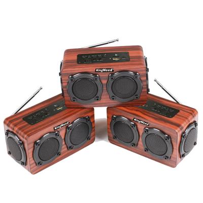 China Overseas gift Y-1503 AirPlay Subwoofer e-commerce explosion wireless speaker high quality home audio wooden multi-function connection for sale