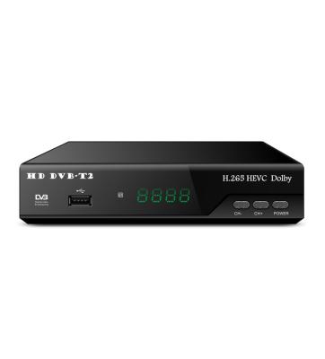 China USB PVR Digital Receiver HEVC H.265 DVB-T2 TV Box for sale