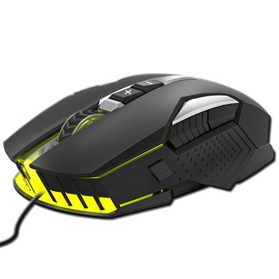 China 3D Gaming Mouse RGB USB Gaming Luminous Wired Mechanical Mouse for sale