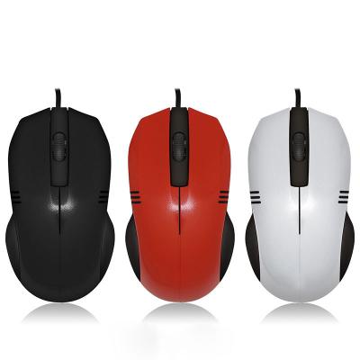 China 1.2 m Computer Accessories Ergonomic Optical Cable Mouse For Office / Game for sale