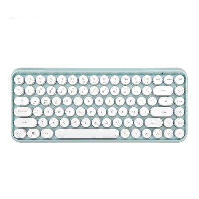 China 84 Key Wireless Plastic Notebook Keypad Waterproof Keyboard With Multimedia Function Keys for sale