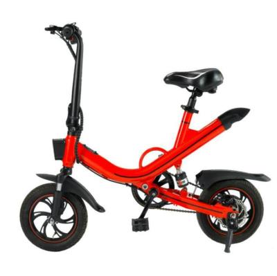 China Foldable Motor 36v 6.5ah Power 250w Aluminum Alloy Electric Bicycle 2 Wheel 12inch Brushless Disc Brake Max 50kms 30kmh 18650Lithium for sale