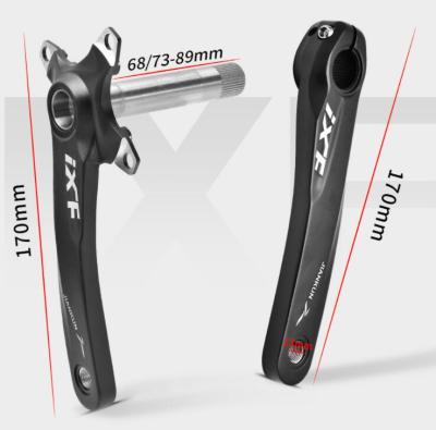 China Mountain Bikes Mountain Road Folding mtb XC BIKE Bicycle Riding Tech Hollow Crankset With bb Customized Good Quality 170mm for sale