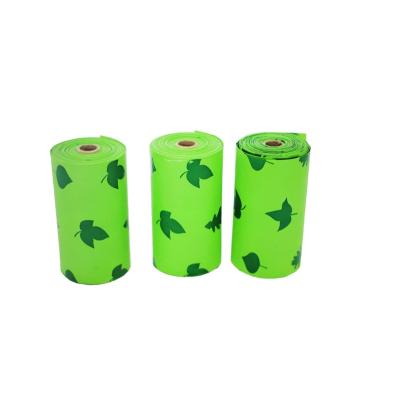 China BIODEGRADABLE online hot selling eco friendly high quality custom logo printed biodegradable waste bags for dogs wholesale pet dog poop bag for sale