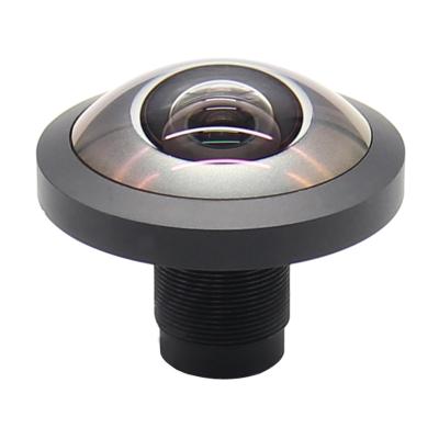 China 1/2.3 inch cctv camera glass lens 360 degree fisheye lens for 1/2.3