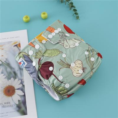 China Babyland Printed Cloth Diaper OEM Reusable Cloth Diaper Cloth Diaper Customized Print for sale