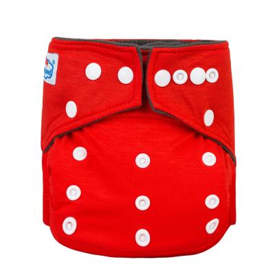 China Baby Organic Bamboo Cloth Washable Diaper Cotton Cloth Bamboo Diapers Plain Weave for sale