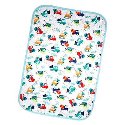 China Factory Price Cotton Baby Bamboo Diaper Waterproof Soft Waterproof Printed Changing Mat for sale