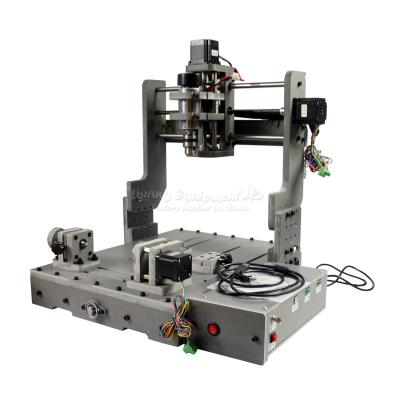 China Machinery Repairs Workshop CNC Machine Woodworking 3040 Mini USB 4030 4axis CNC Woodworking Carving Machinery Machining For Engraving Rubber PCB Acrylic Board for sale