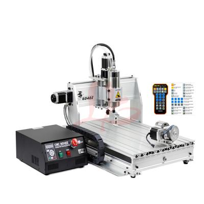 China Machinery Repair Shop USB 4axis 2.2KW Engraving and Mini Metal Woodworking 6040 Router Machinery CNC Cutting for sale