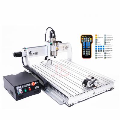 China Machinery Repair Shops 8060Z-USB 3axis 4axis 2.2KW Cutter Router CNC Wood Carving Machine for sale