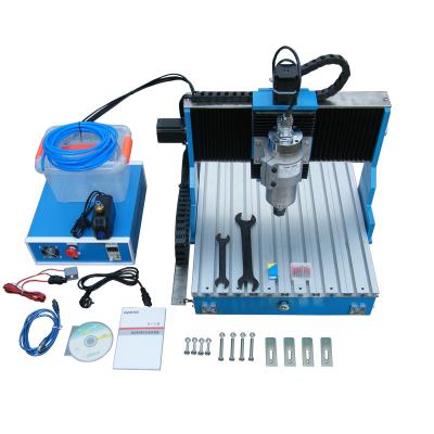 China Machinery Repairs Workshop 6040L-1.5KW USB Linear Parallel Guide Rail CNC Router Engraving Drilling Milling Machine for sale