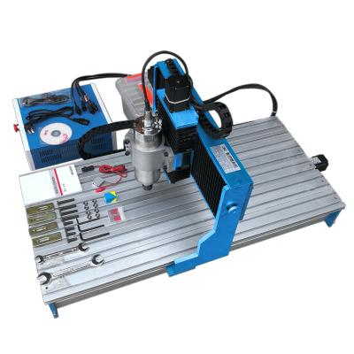 China Building Material Stores Metal Engraving Milling Machine Linear Guideway 9040L 1500W 3 Axis 4 with LPT USB Port CNC Router Machine for sale