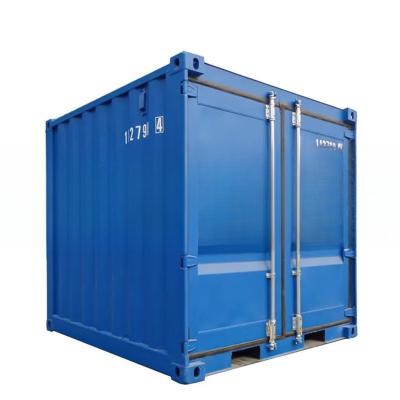 China 9.95CBM Capacidade personalizada 8ft 8 pés Mini Container de Envio Venda por atacado Container de aço seco em Tianjin Xangai Qingdao à venda