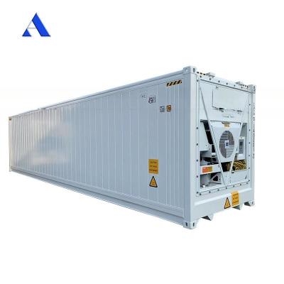 China 40ft Corten Steel and Aluminium Material Refrigerated Container with -30°C / -22F Deg Inside Temperature from Thermo King for sale