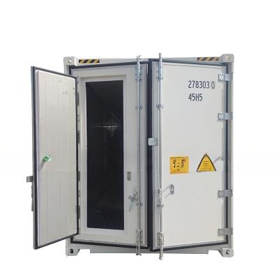 Cina Funzione Stroage doppia porta oscillante posteriore 40ft PU spuma isolato Reefer corpo refrigerato Spedizione contenitore isolato in vendita