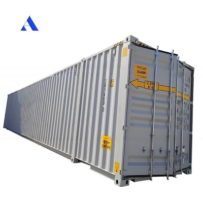 China 50ft Length 53 foot Steel Shipping Container for Dry Container in North America Inside Modification Trailer and Rail Way for sale