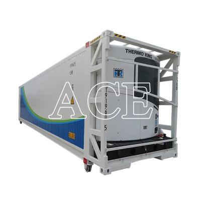 Cina 45ft High Cube Reefer Container Diesel Generator Potenza elettrica per il trasporto terrestre o ferroviario CSC certificato 380/440V in vendita